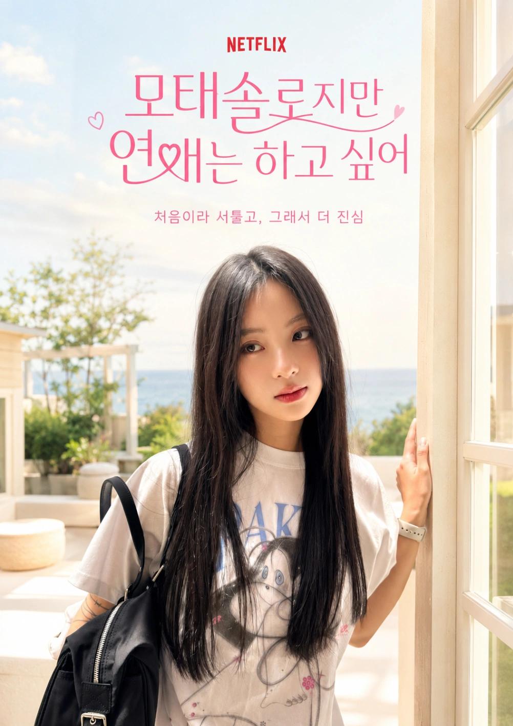 Korean Dating TV Show Poster (Which Dating Show Do I Belong In?) AI generated image example